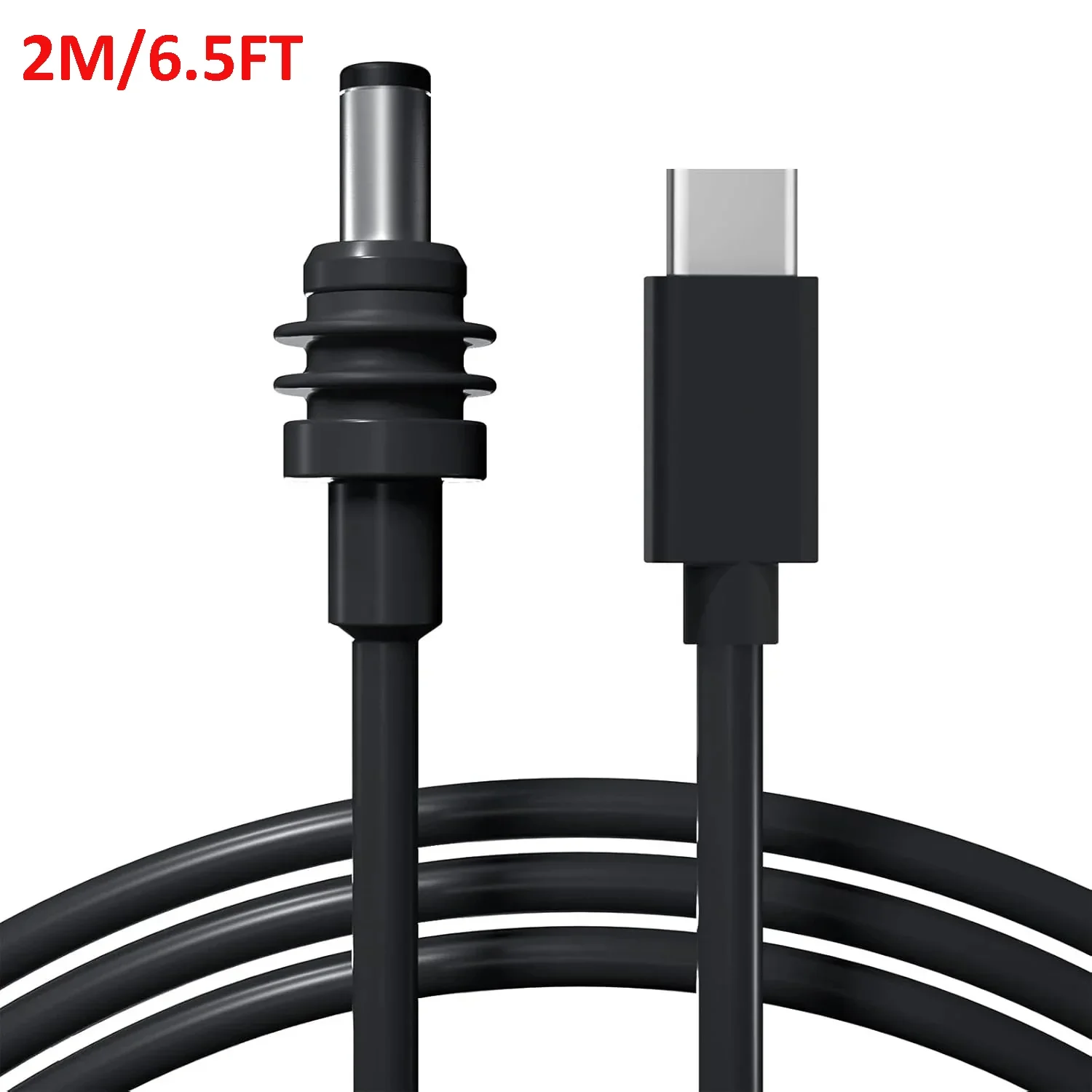 Kabel zasilający 2M/6.5FT Starlink Mini USB C do DC Wejście USB typu C do wodoodpornego kabla ładującego z gniazdem baryłkowym dla źródła PD 65W+