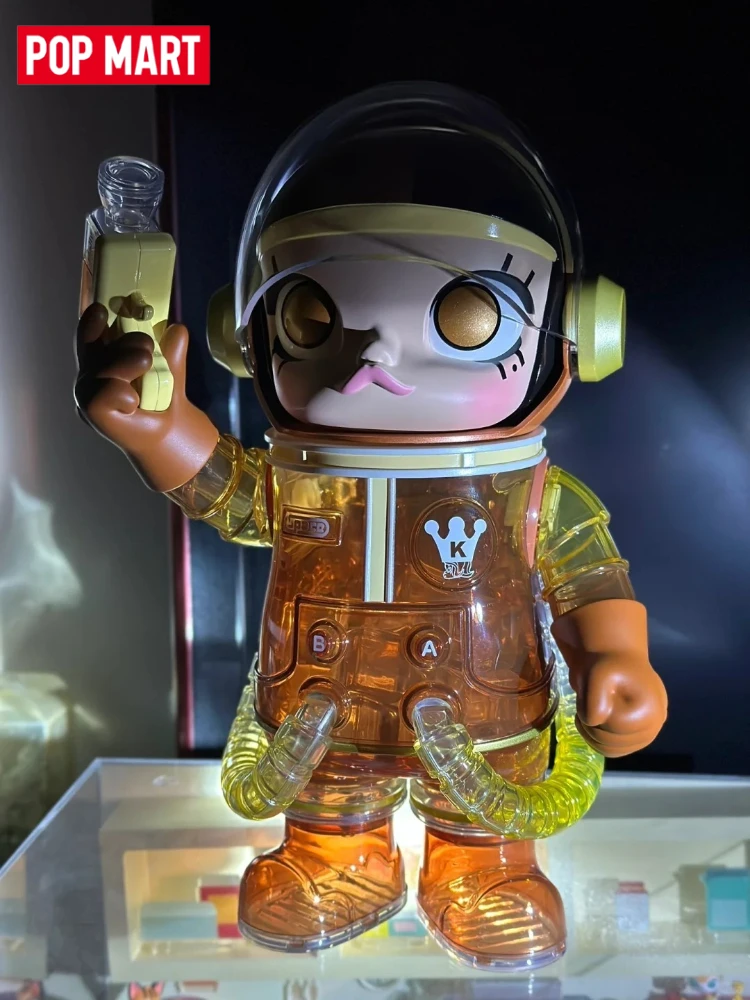 

Genuine POPMART MEGA SPACE MOLLY 400% Spring Cocktail Series 400% Manhattan Appreciate Artworks Creative Large Ornaments