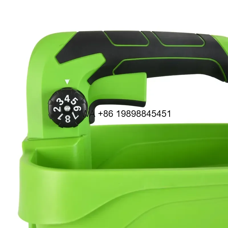 Wmwmnu for Vertak 7.2V Cordless Handheld Seeder Gardening Tools 3.3L Capacity 8 Speed Control Garden Spreader for