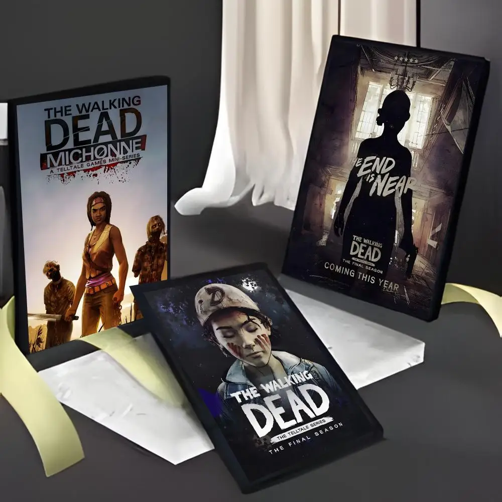 لوحة The Walking Dead للخط HD مقاومة للماء من القماش المقاوم للماء: ديكور جدران جمالي للمنزل والبار والمزيد #2