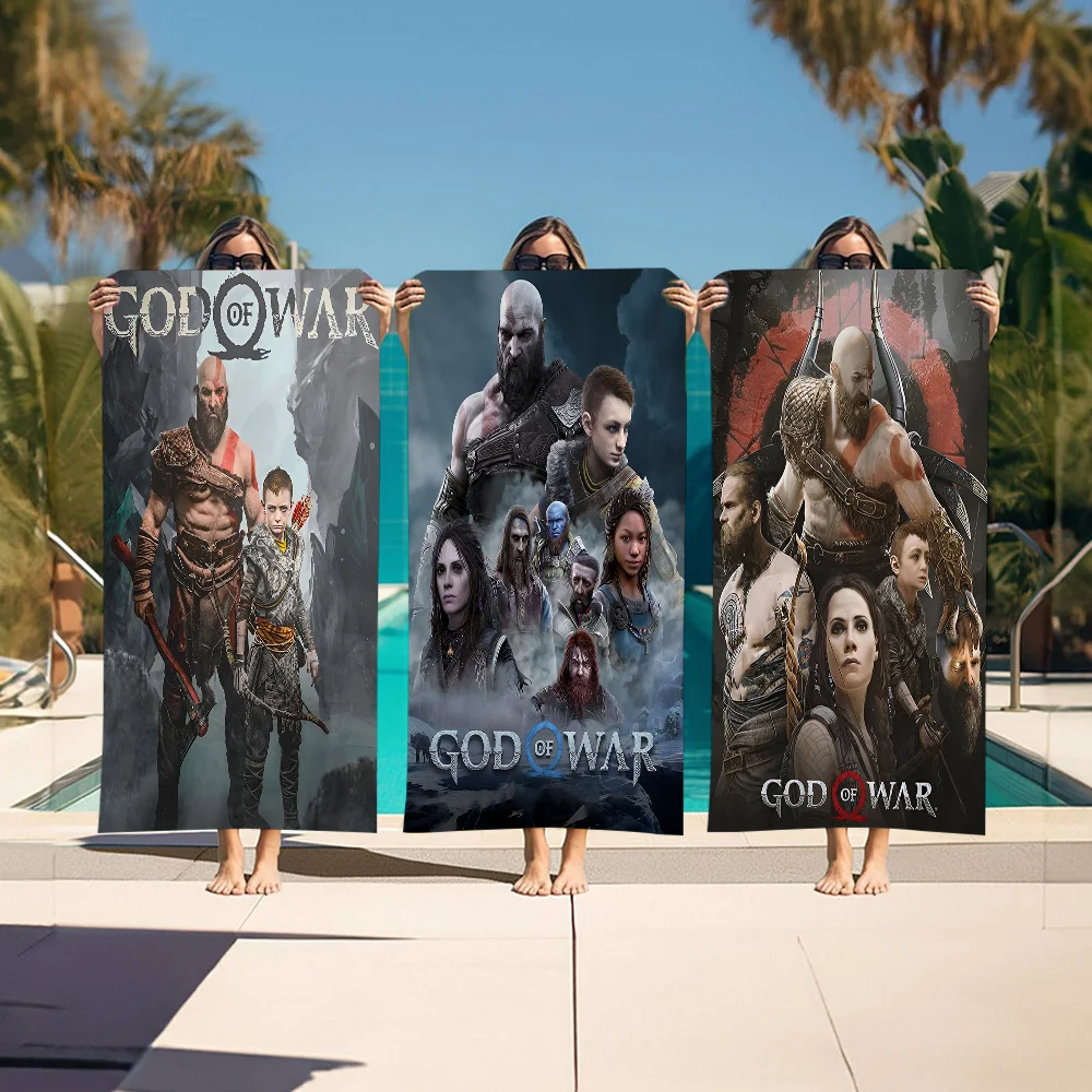 

God Of War Ragnarok Inspired Big Microfiber Beach Towels Quick Dry Towel Sand Beach Towels Pool Towel For Travel Swim Pool Yoga