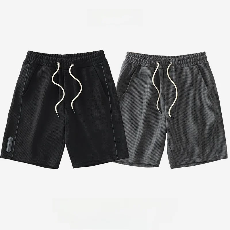 남성 여름 얇은 5점 스포츠 스트레이트 레그 루즈핏 청소년 데일리웨어 캐주얼 야외복 남성 반바지