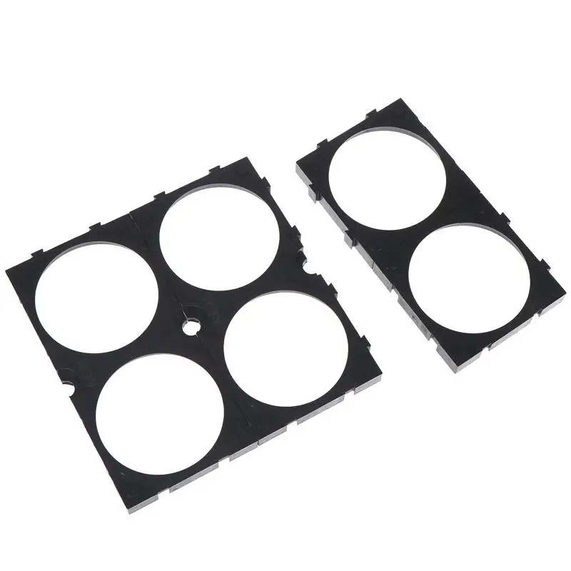 10PCS 66160 Battery Holder 1*1/1*2 Universal ABS Mounting Bracket (66.2mm Aperture) For Lishen/Custom Lithium Battery Packs
