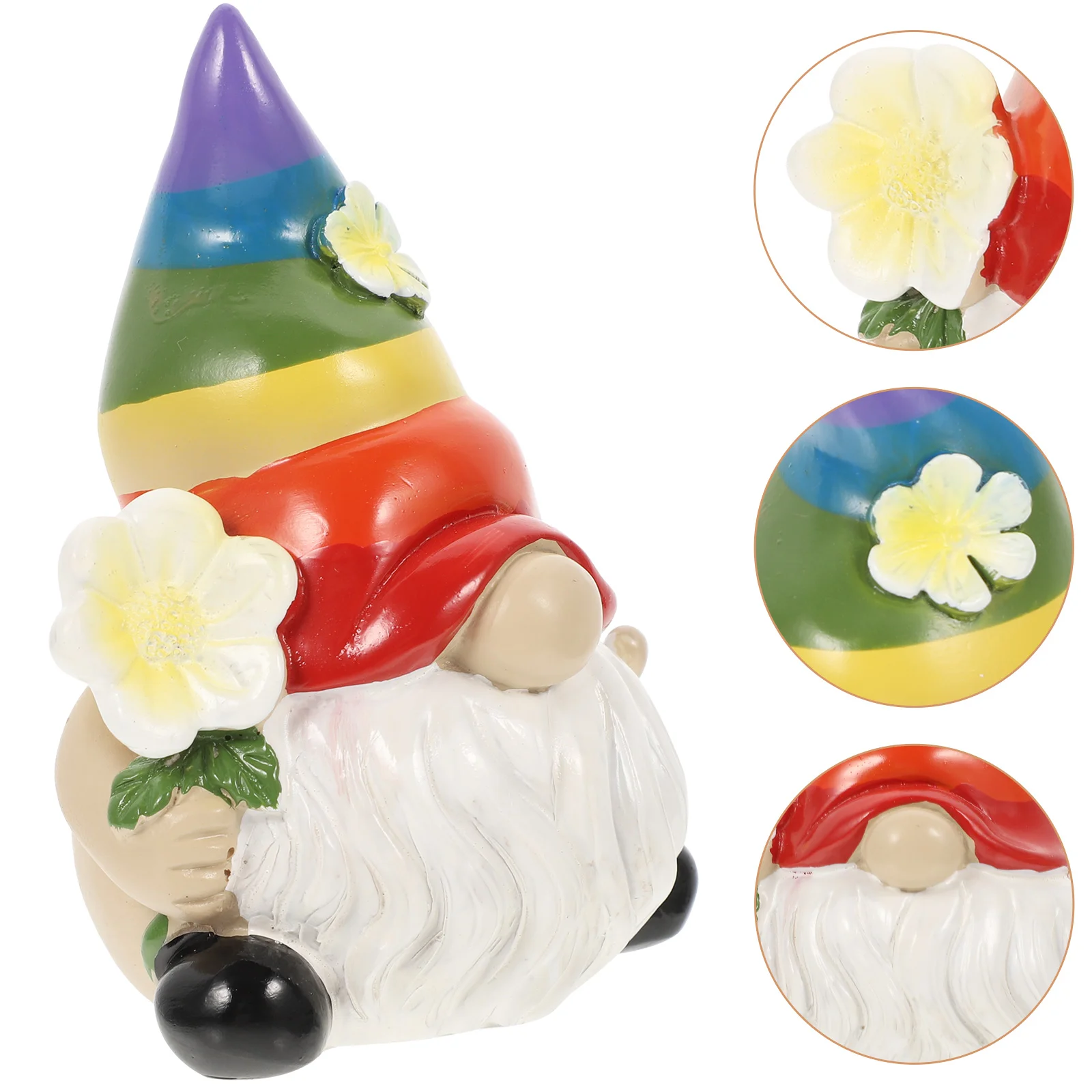 

Colorful Garden Gnomes Home Decor Ornament Statues for outside Plush Dolls Toys Accessory Figurine Decoration