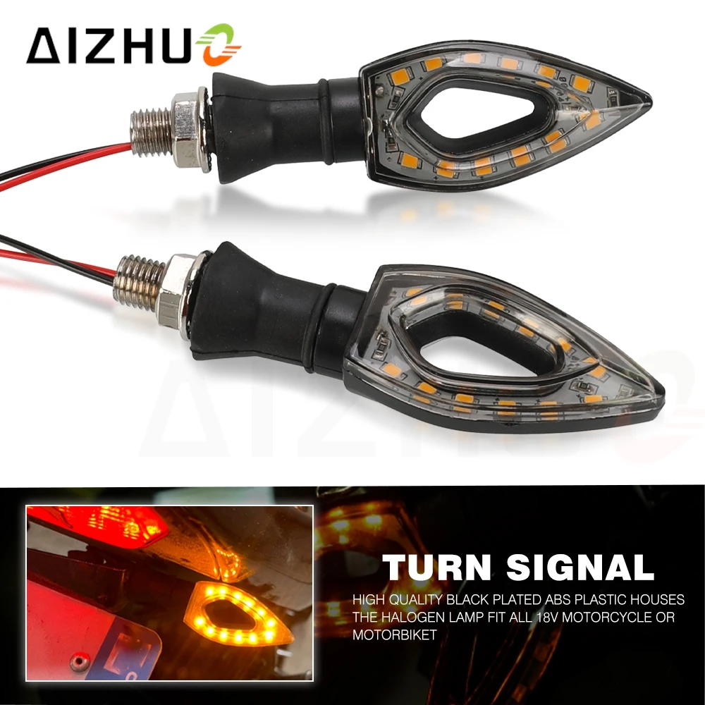 FJR 1300 для Yamaha FZ1 FZS1000 Fazer FZ6R FZ6 FZ8-N S Fazer8 FZ16 TDM 900 TRACER 900 FJ-09 12 светодиодных указателей поворота янтарного цвета