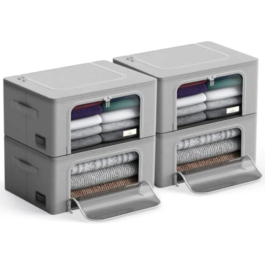 Storage Bins With M…