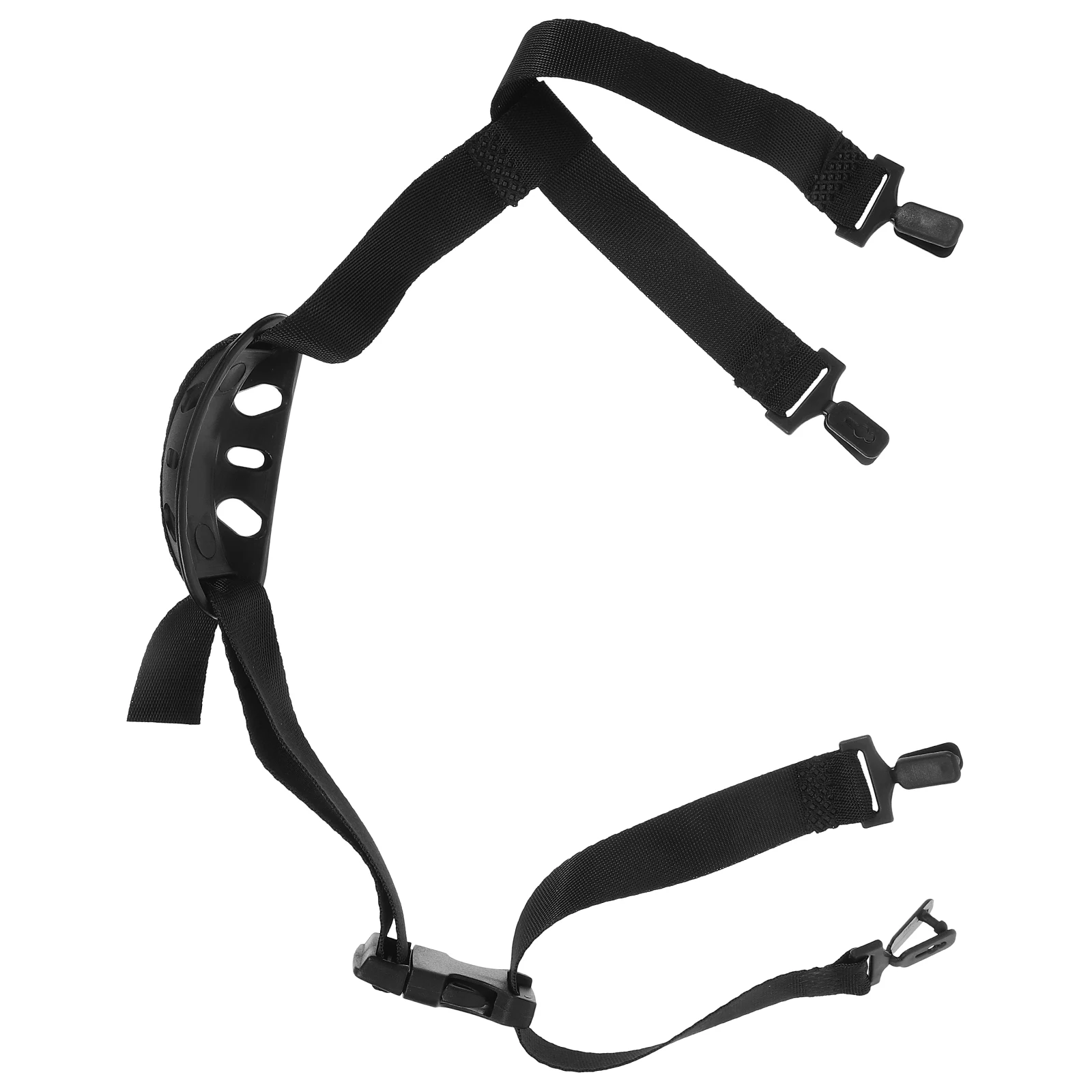 

Safety Chin Strap Hard Hat Accessories Black Lock Y Type Adjustable Universal Plastic Protective Construction Worker