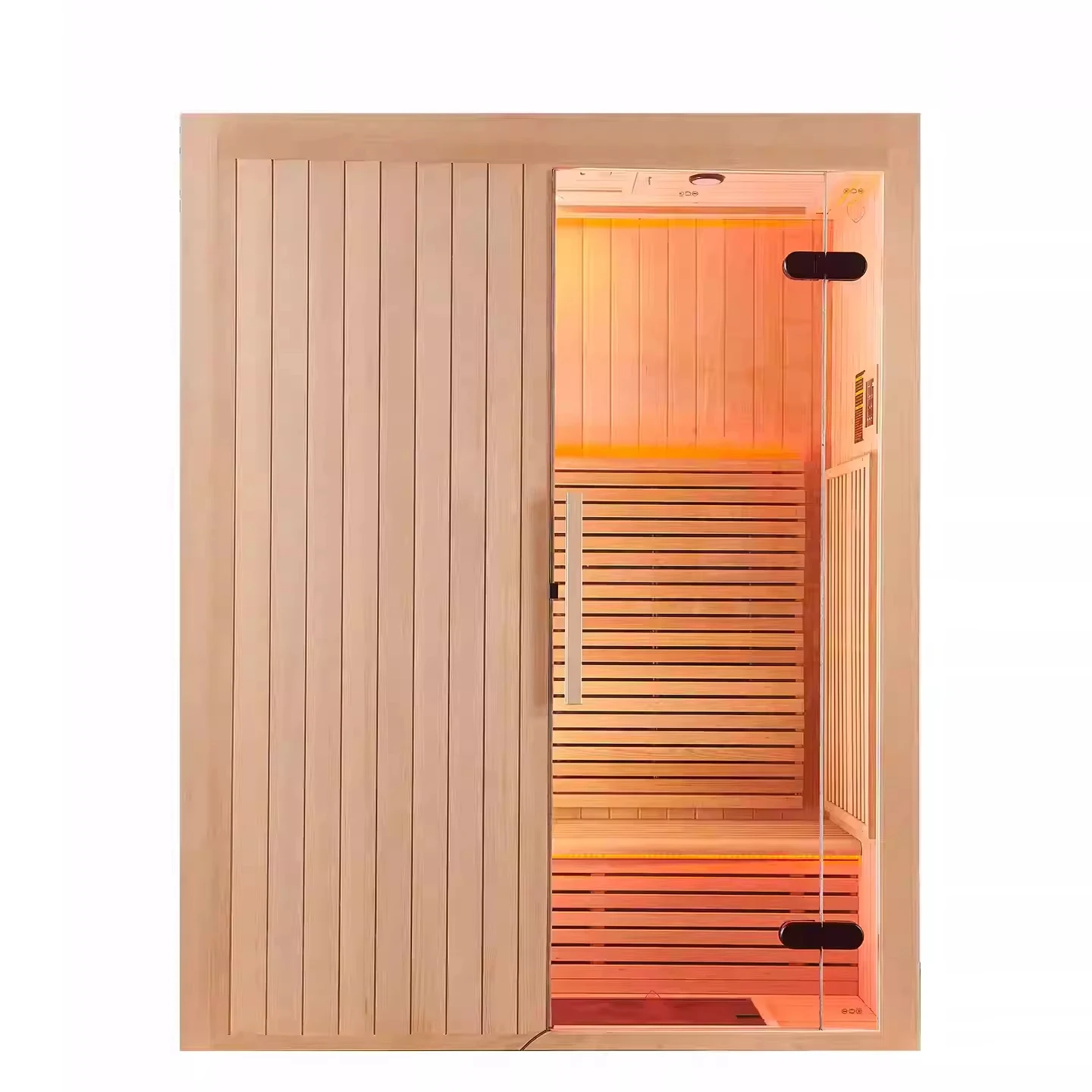 Luxury Home Sauna Room Customizable High-End Far Infrared Light Wave Graphene Double Multi-Person Whole Villa Sweat Steaming