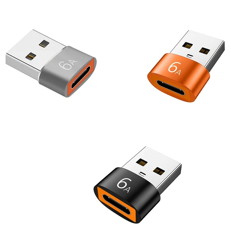 6A Type C To USB 3.0 OTG Adapter USB C Female To USB Male Converter For  Samsung Xiaomi Huawei