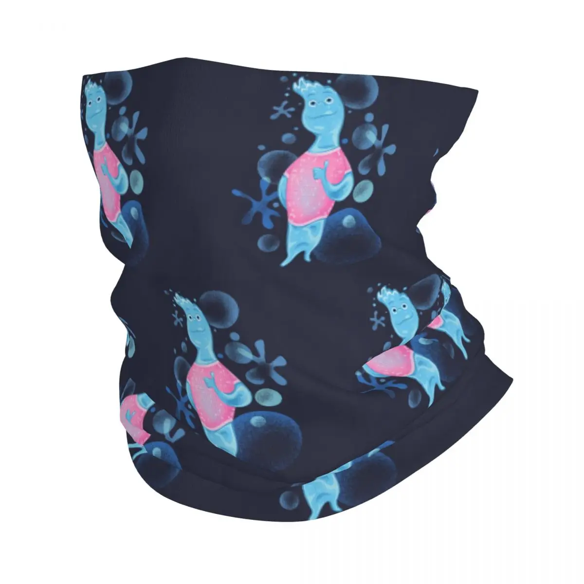 Custom Ember Cinder Lumen Bandana Neck Gaiter Windproof Face Scarf Cover Women Elemental Gale Cumulus Headband Tube Balaclava