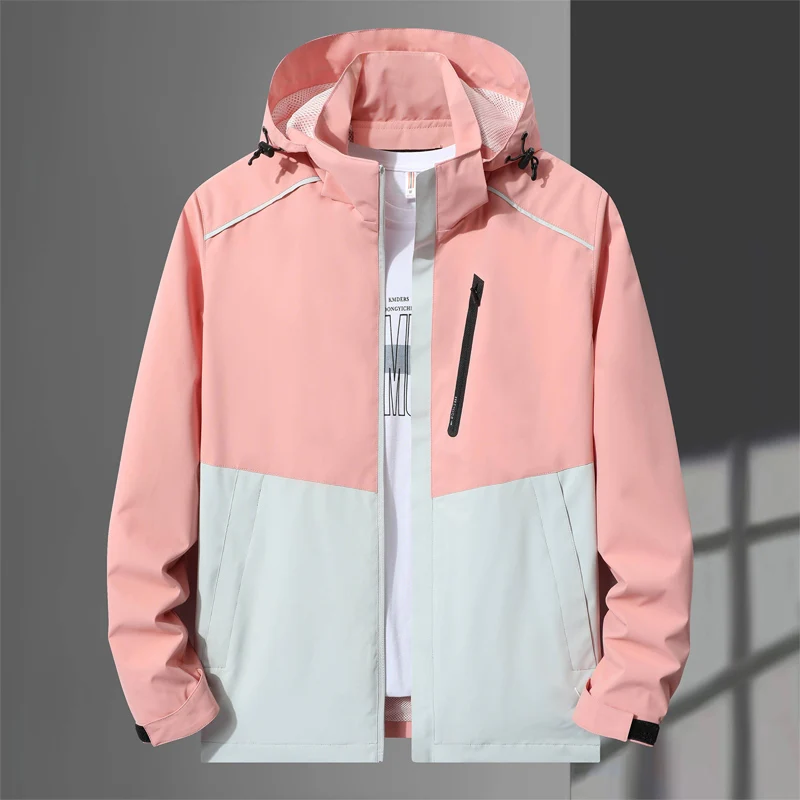 

High quality, elegant, leisure sports windbreaker, men's and women's coats, free design, Freeprint logo, different coats wear un