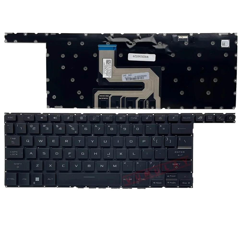 US/Russian RGB Backlit Keyboard for ASUS ROG Zephyrus GX650 GX650PY GX650PZ GX650P GX650R GX650RX GX650RM GX650RW