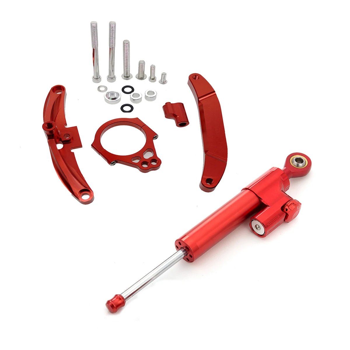 Voor Yamaha FZ1 FZ1N FAZER 2006-2015 Aluminium Motorfiets Demper Steering Stabiliseren Beugel Montage Kit