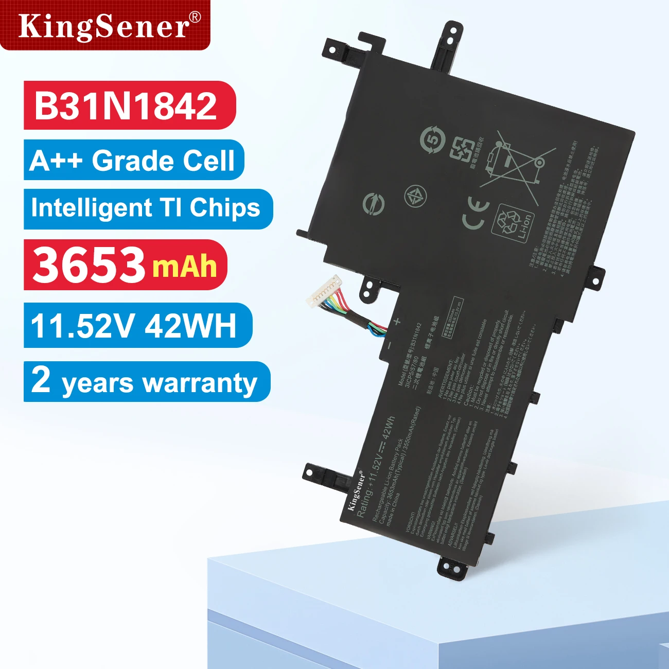 KingSener B31N1842 Batteria Del Computer Portatile Per ASUS VivoBook F513EA F513EP F513IA K513E K513EA K513EP KM513UA M513IA M513UA S513EA S513F