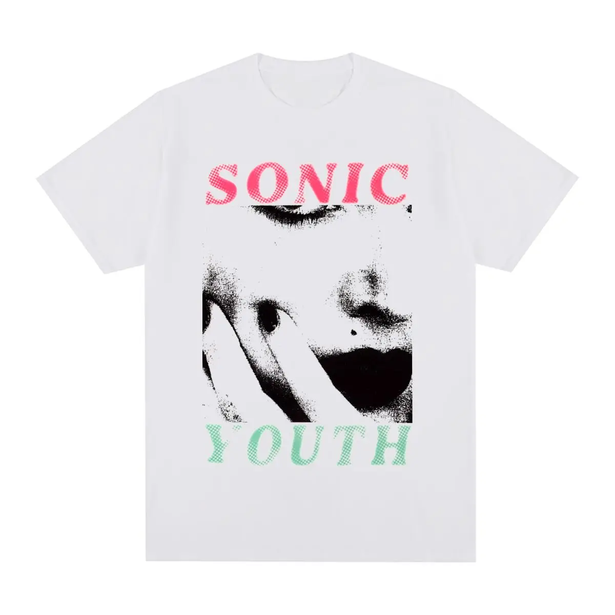 SONIC Rock Band Vintage T-shirt Cotton Men Clothing Graphic Harajuku Streetwear unisex T shirt New Tee Tshirt Womens Tops