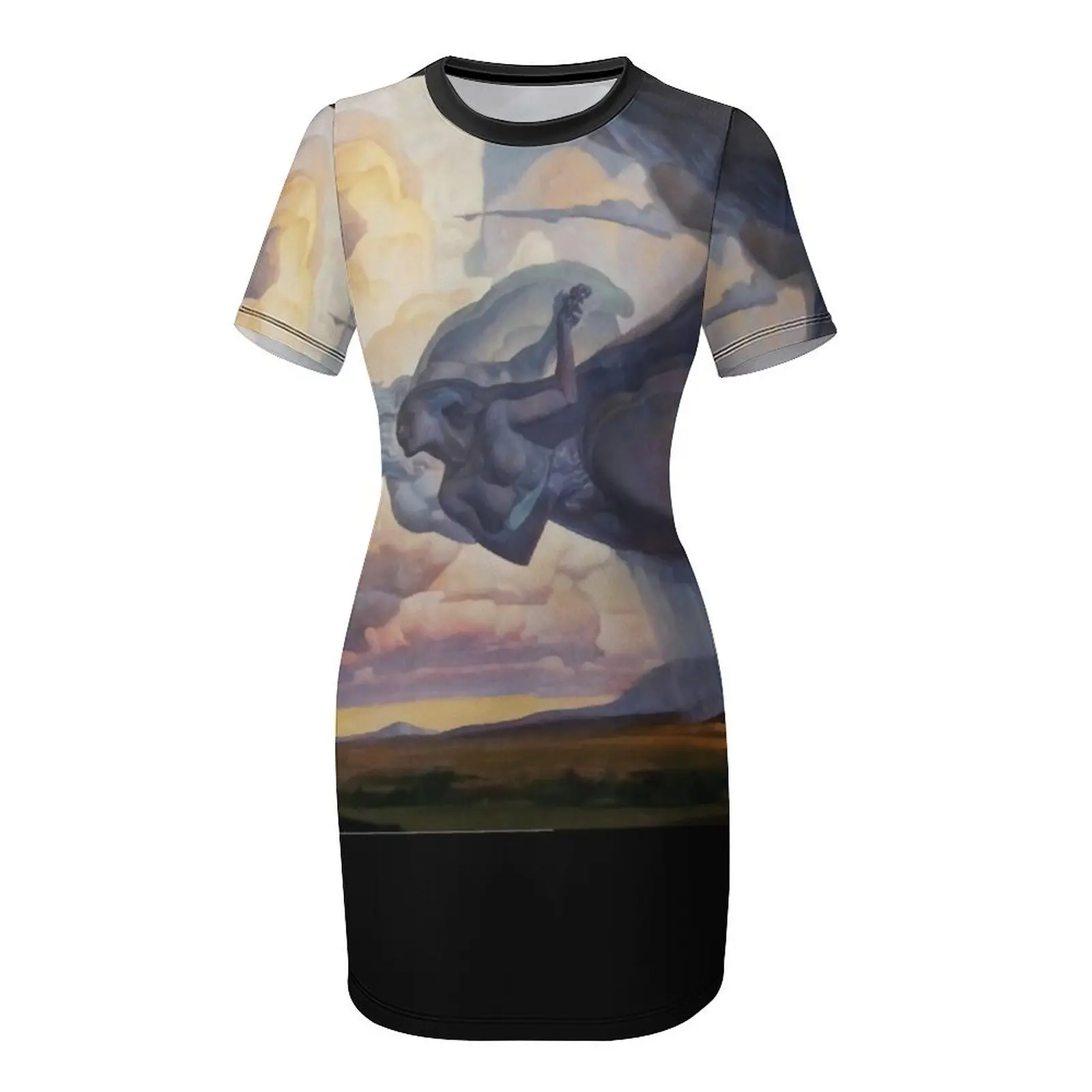 キラーズ インプローディング ザ ミラージュ クラシック Tシャツ 半袖ドレス レディース服 韓国 スタイリッシュ ドレス