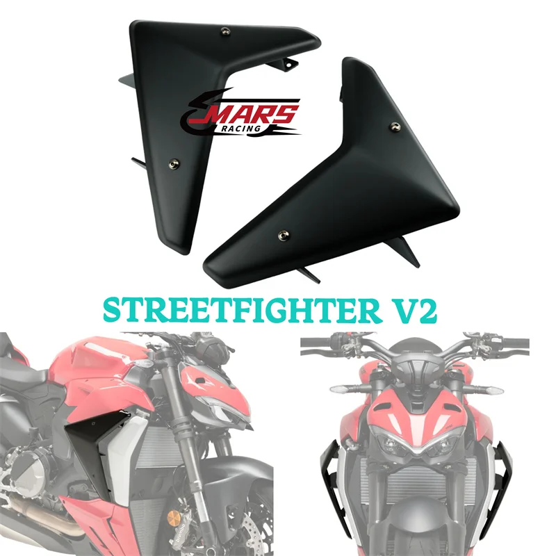 

Fits For STREETFIGHTER V2 2022 2023 2024 streetfighter v2 24 Motorcycle Downforce Naked Side Spoilers Aerodynamic Wing Deflector