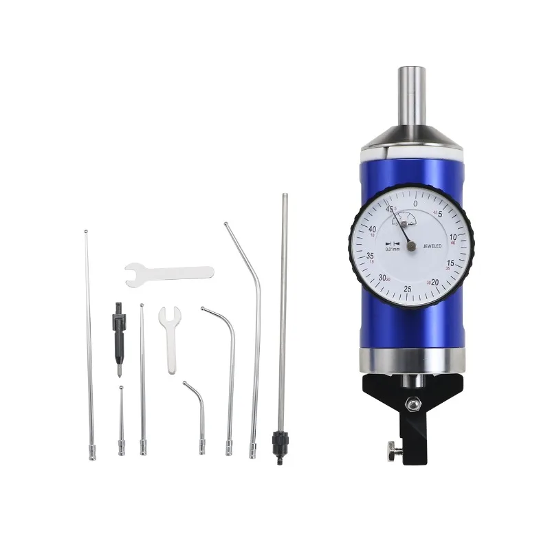 0-3Mm 0.01mm coaxial centering indicator kit, milling machine center test dial storage box accurate