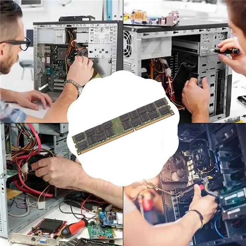 2X DDR3 16GB 1600Mhz RECC Ram PC3-12800 Memory 240Pin 2RX4 1.35V REG ECC RAM Memory For X79 X58 Motherboard