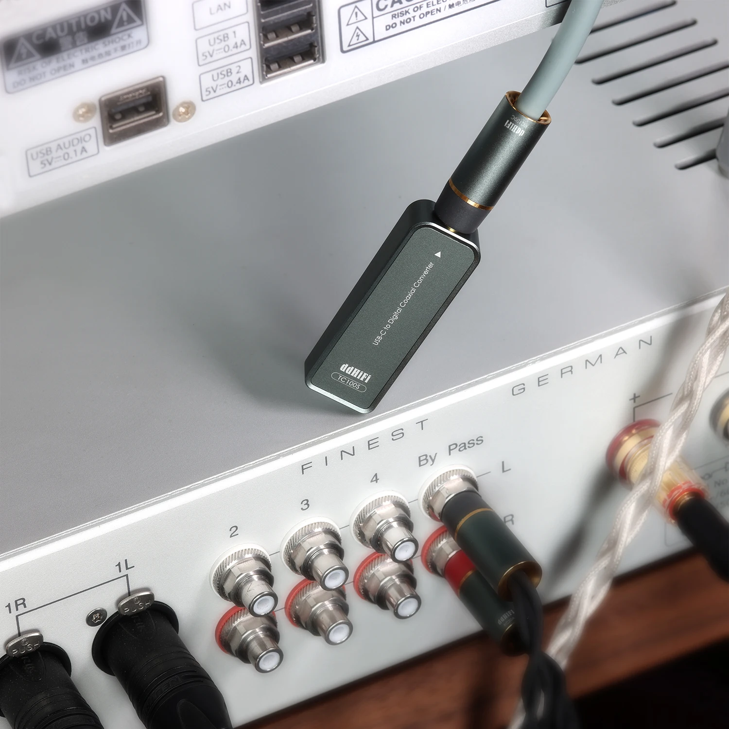 دي دي دي dhifi TC100S محمول أنثى إلى واجهة رقمية محورية RCA ، يعتمد DA101C ، محول صوت رقمي