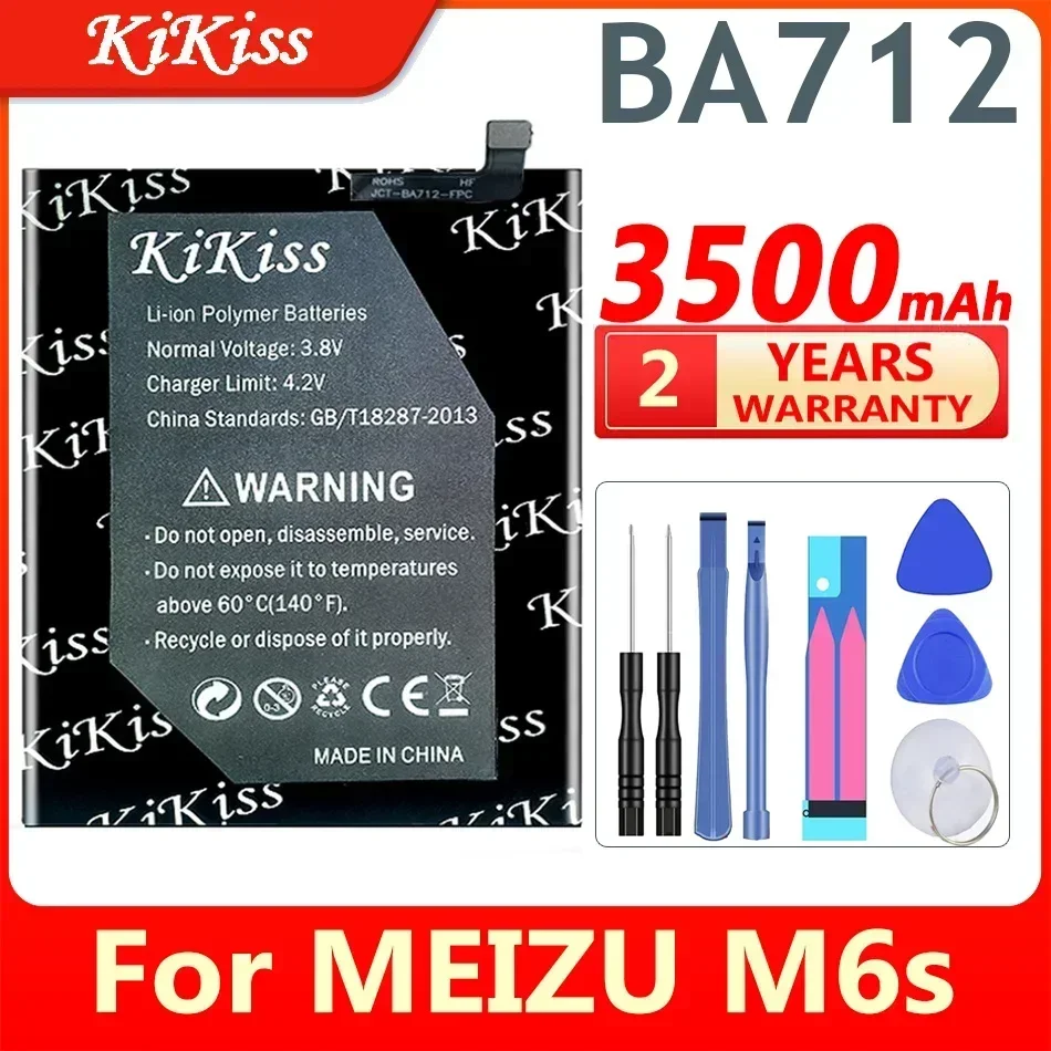 BA712 Li-ion Battery For MEIZU M6s Meilan S6 Mblu S6 M712Q/M/C M712H