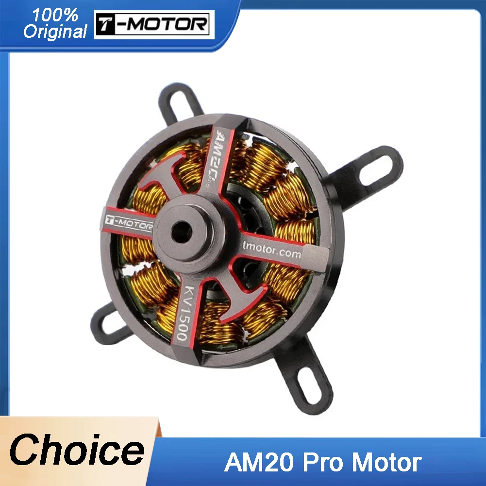 

T-Motor Hobby AM20 Pro 1500KV/1900KV 1-2S Бесщеточный двигатель для радиоуправляемого дрона и самолета с неподвижным крылом