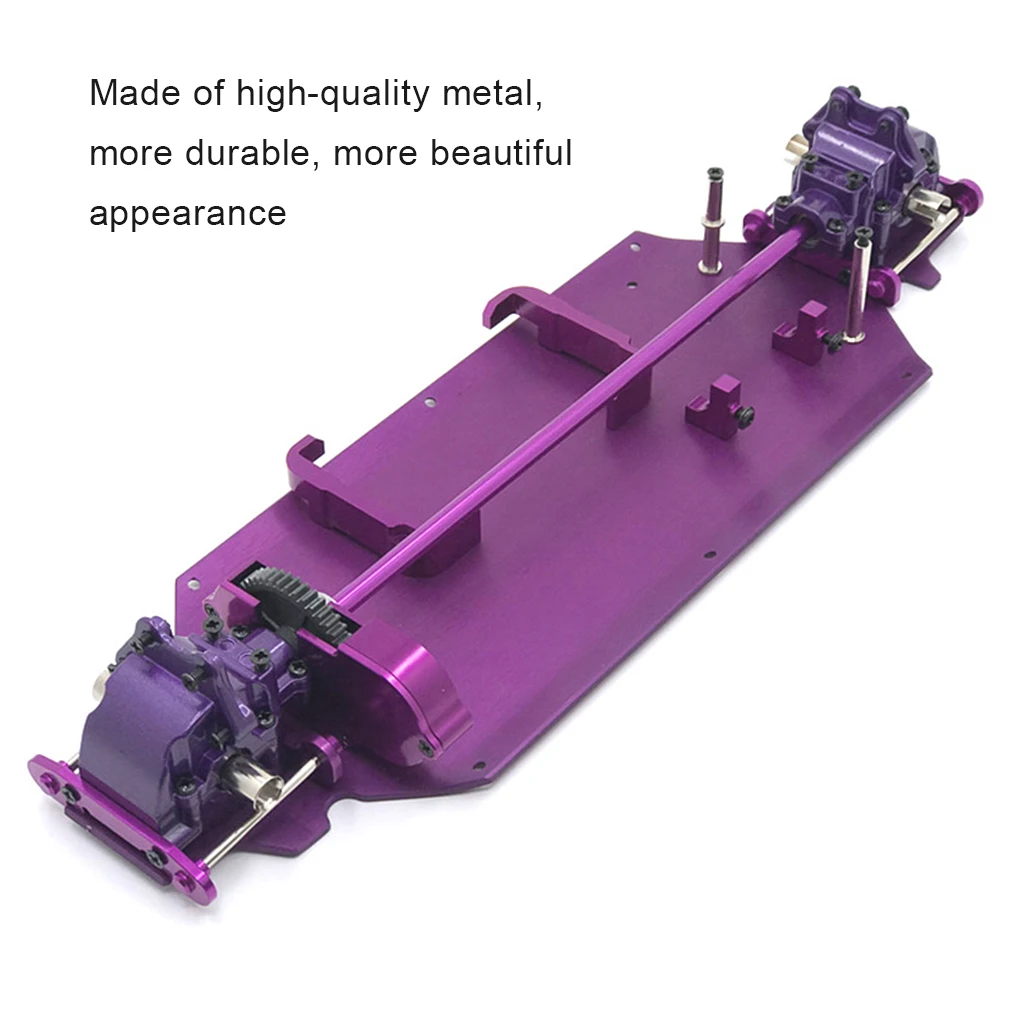 1/12 Remote Control Car Metal Base Plate Gearbox Modification Kit