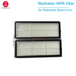 Original Washable HEPA Filter for Roborock Qrevo Curv/Qrevo S/Qrevo Plus/Qrevo Pro Vacuum Cleaner Parts Accessories Replacement