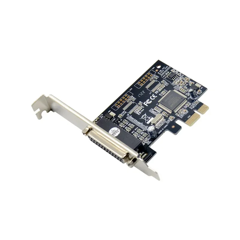 PCIE 1 Parallel Port Card DB25 Pin Industrial Grade LPT Printing Parallel Port Expansion Card Chip MCS9901 Adapter Converter