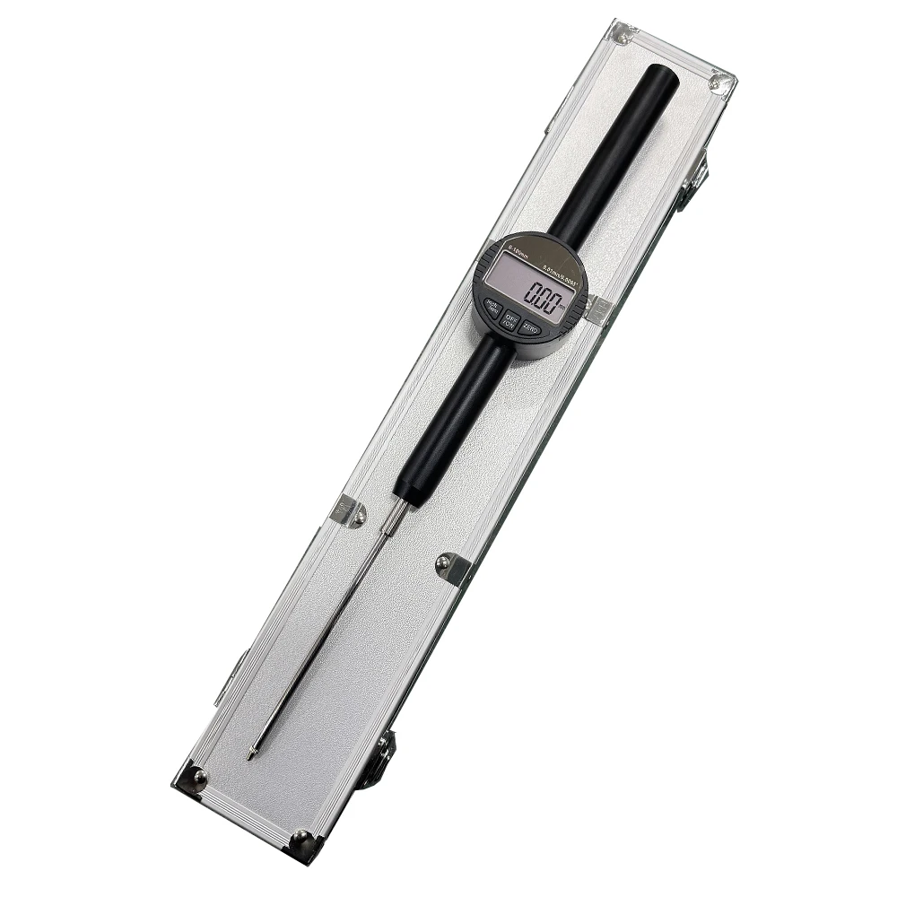 0-12.7/25.4mm 0.01mm/0.001mm Digital Indicator RS232 (9holes) Data Output Digital Electronic Micrometer Dial Indicator Gauge