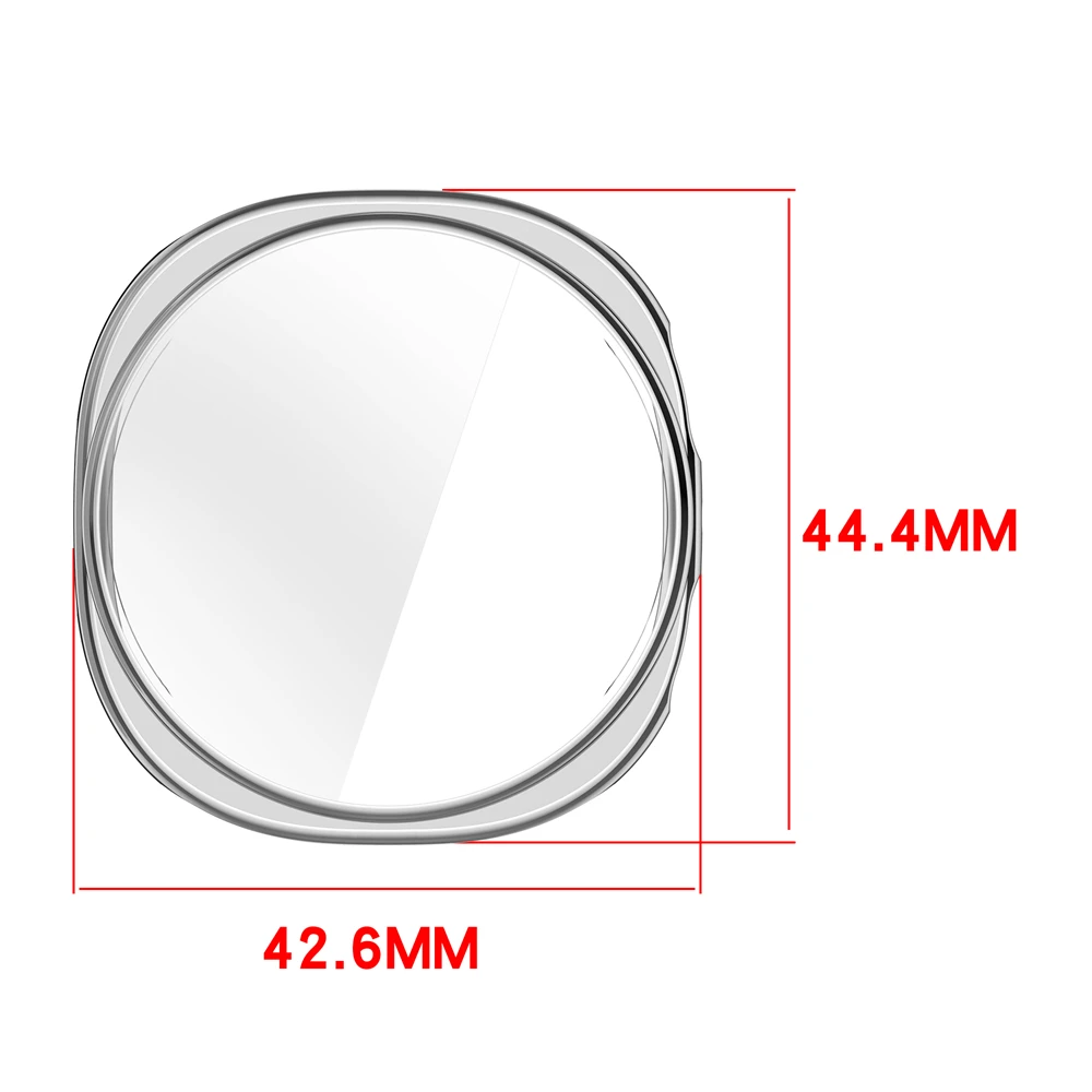 삼성 갤럭시 시계 8 용 TPU 소프트 케이스 40mm 44mm 화면 보호기 커버 전방위 보호 범퍼 액세서리