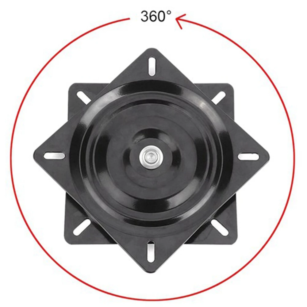 Ensemble universel de plaque de siège de bateau de pêche, rotation de siège marin, rotation résistante à 360, 6"