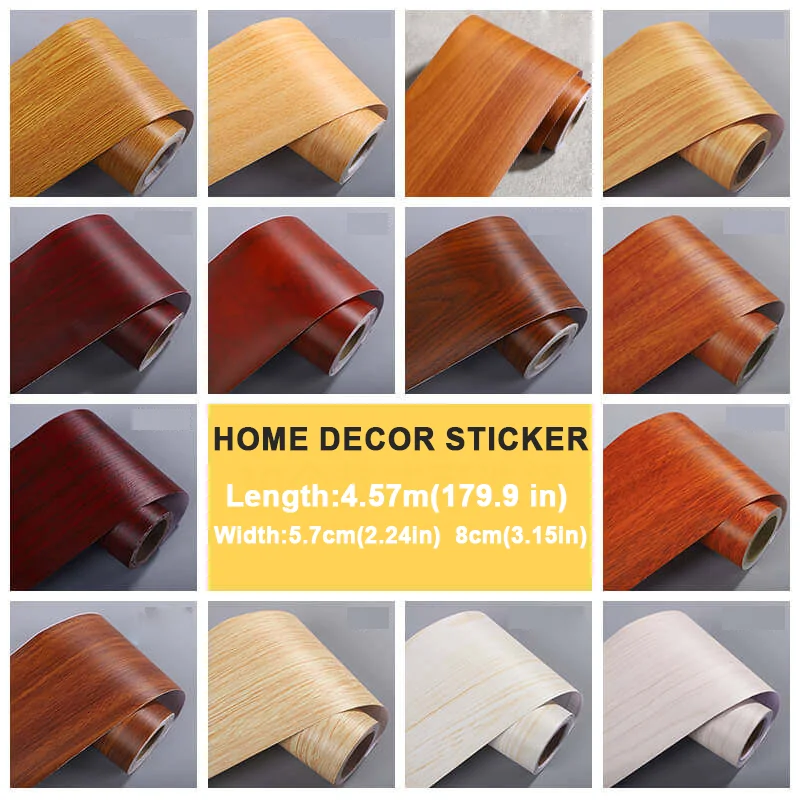 5.7cm/8cm Self Adhesive Wood Grain Repair Tape Waterproof Duct Tape for Home Furniture Renovation Decoration and Surface Fix