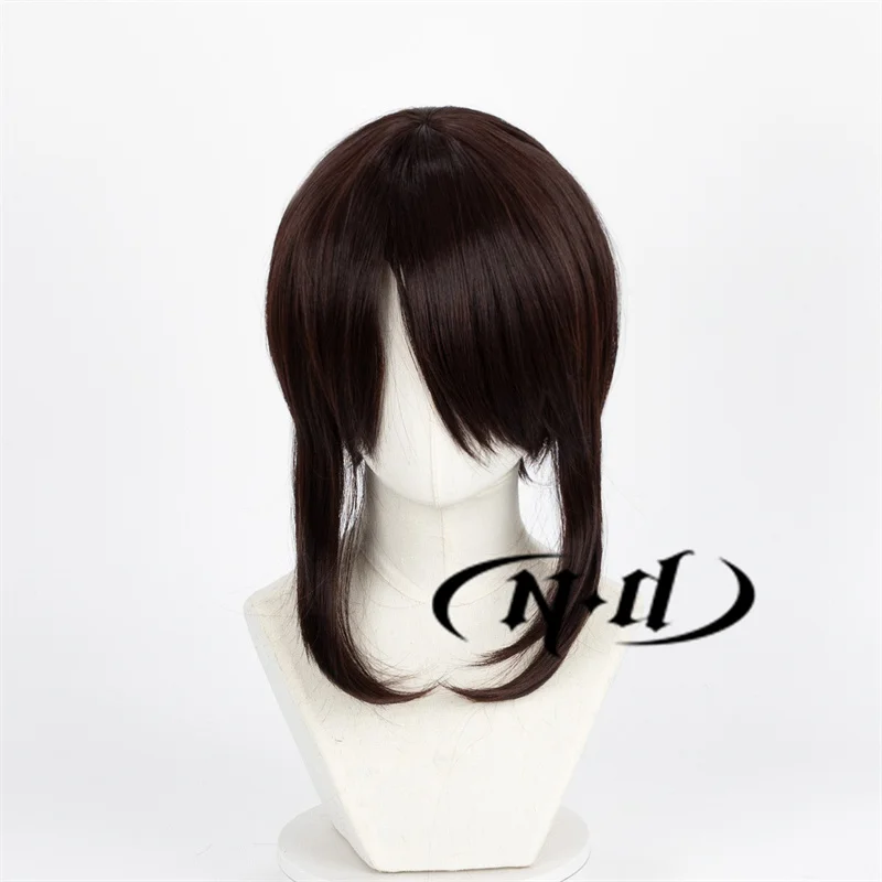 ND Identity Ⅴ Gardener Emma Woods parrucca Cosplay Costume per capelli castani festa a tema di Halloween per parrucche comiche Con Coser sintetiche