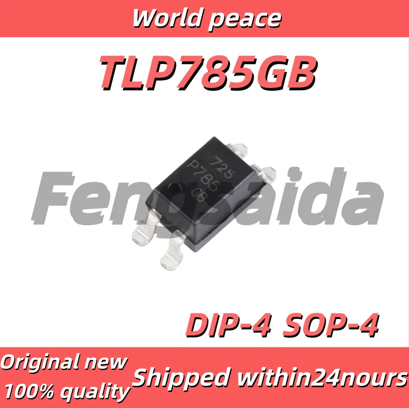 (1-10pcs)100% Brand new original TLP785GB P785GB SMD SOP4 Transistor Optocoupler Optical Isolator DIP4 Through-Hole