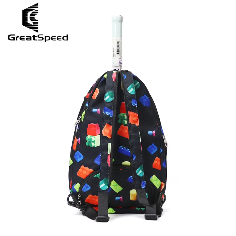 Greatspeed Tennis Backpack Outdoor Sport Bag with Sneakers Compartment Adult Kids Children Racket Bags Badminton Bag Tennis Bag