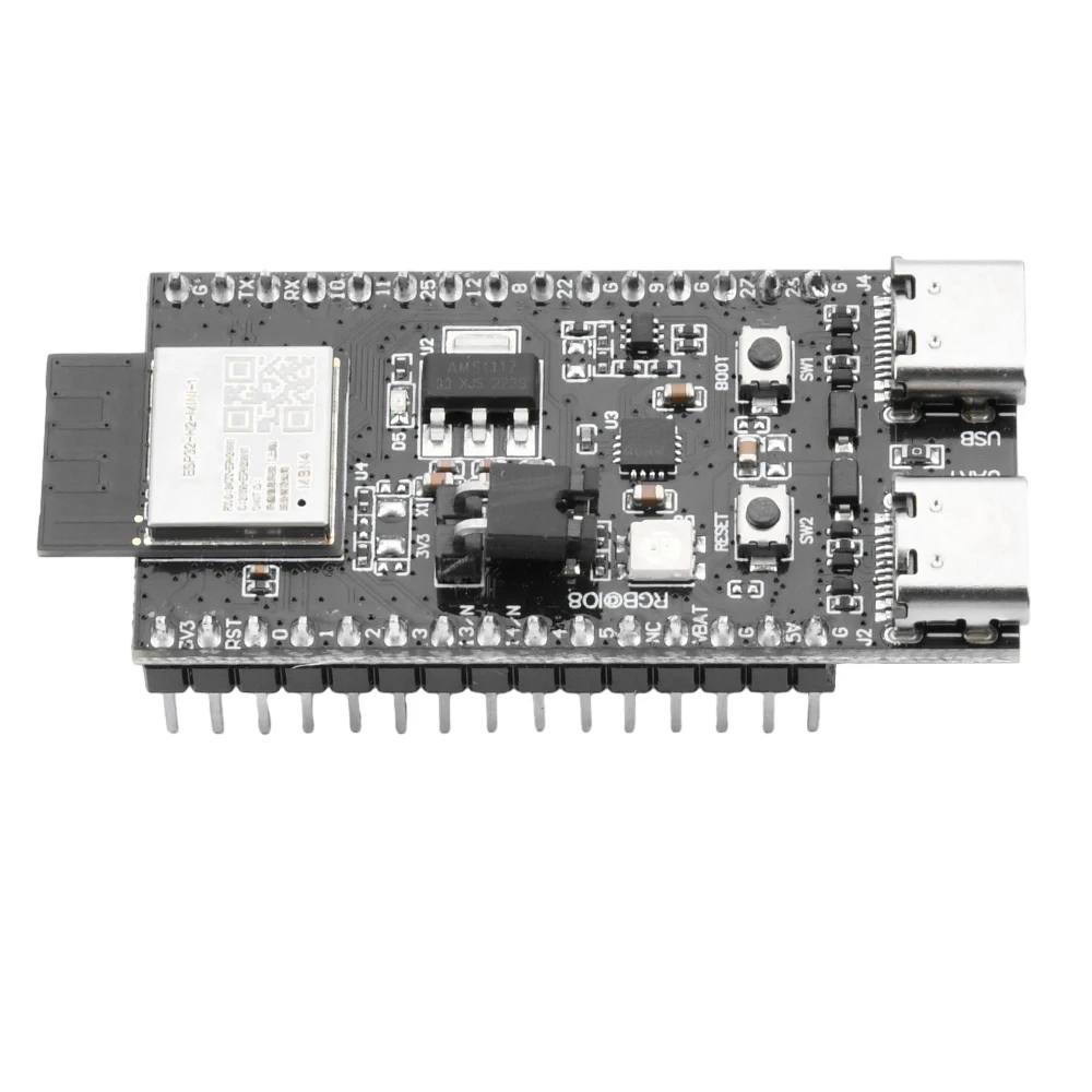 

ESP32-H2-DevKitM-1-N4 WIFI BT IoT Development Board WiFi+Bluetooth H2 Series Core Board Onboard ESP32-H2-MINI-1 Module