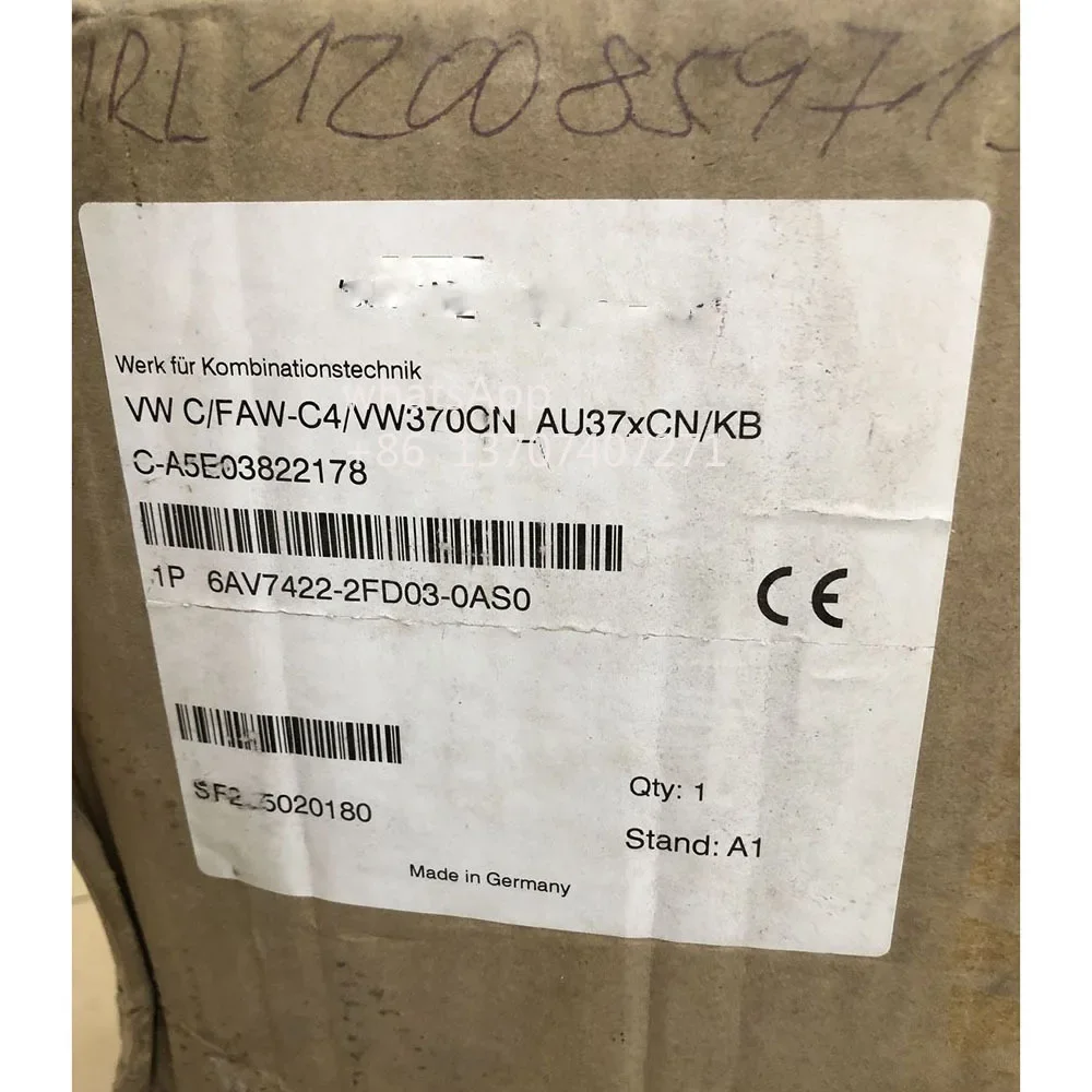 

Second-hand 6AV7422-02FD03-0AS0 System screen