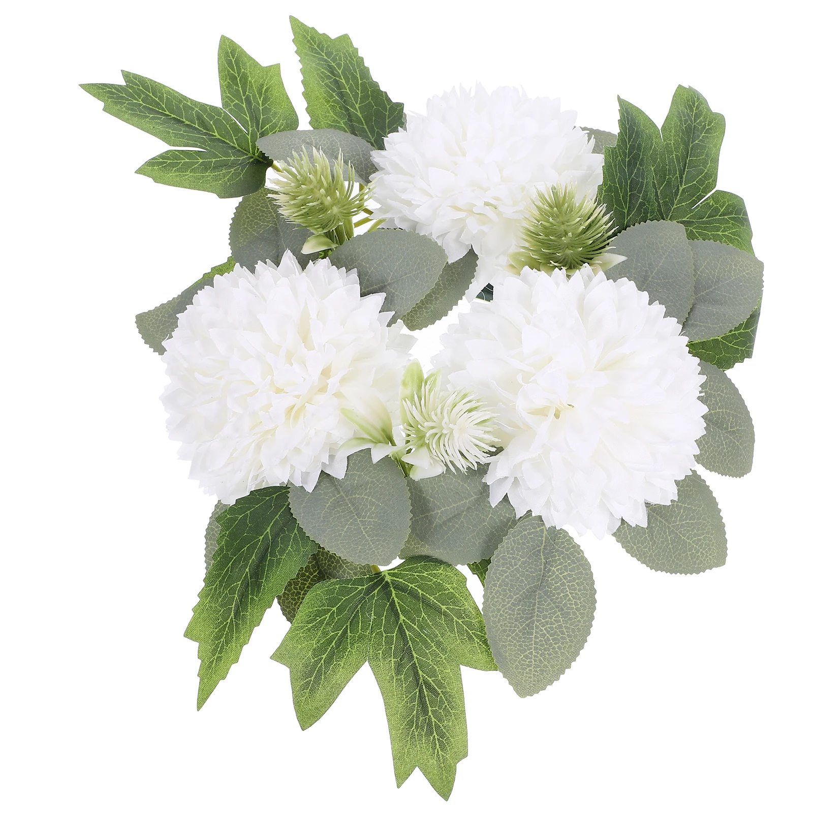 

Elegant Garland Silk Flower Candlestick Wreath for Wedding Party Home Hanging Wreath Farmhouse Decoration