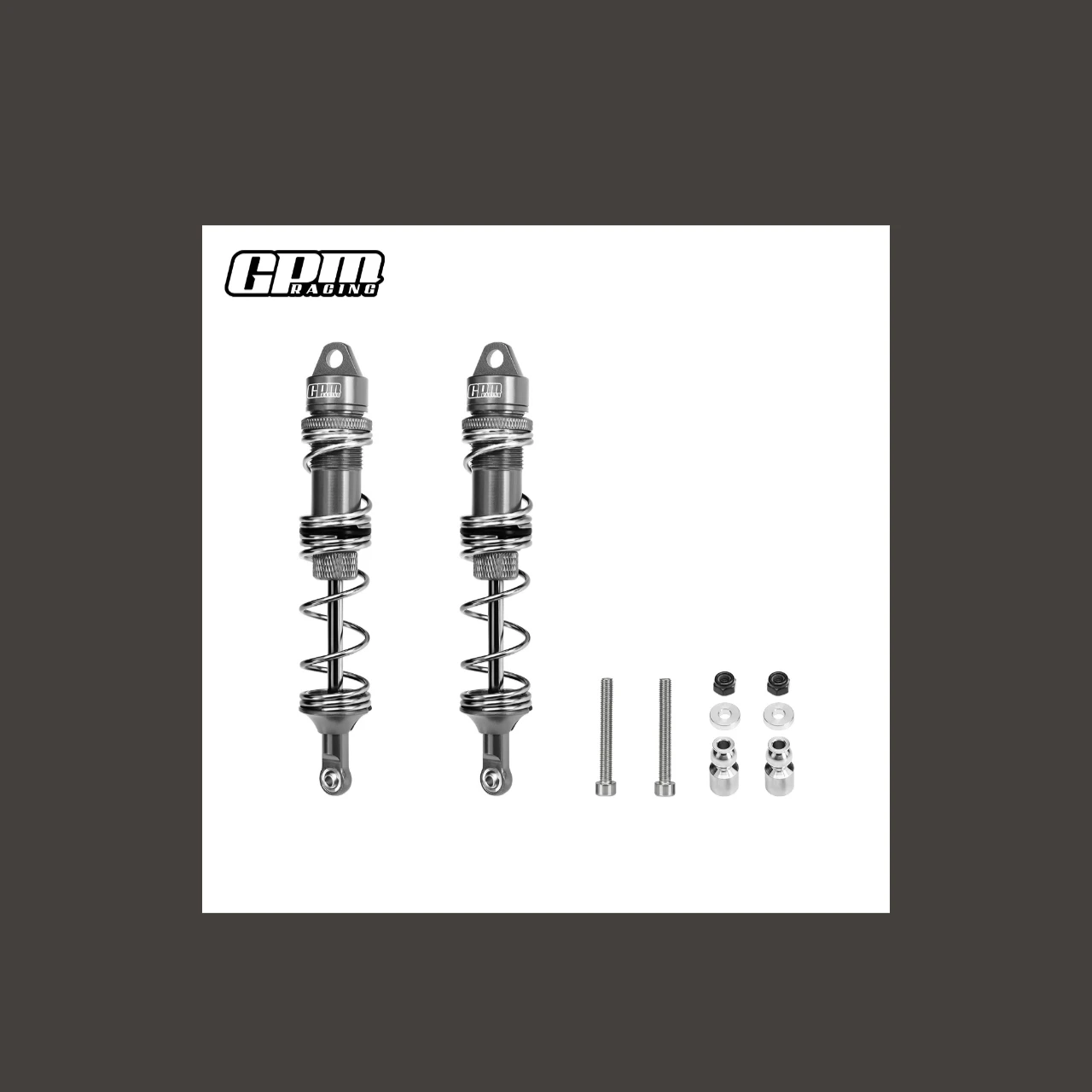 

Алюминиевые задние двухсекционные пружинные демпферы GPM для ARRMA Kraton Notorious Outcast