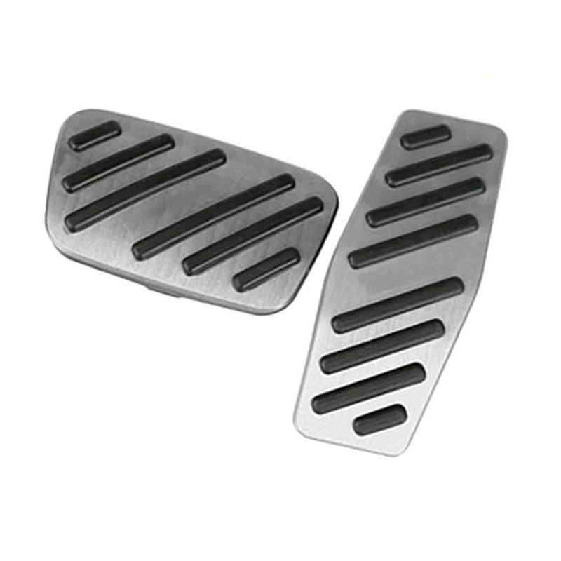 

Aluminum Gas Brake Pedal Cover For Chevy Equinox 2017-2020 Accelerator Foot Pedal Pads No Drill Anti-Slip Accessories