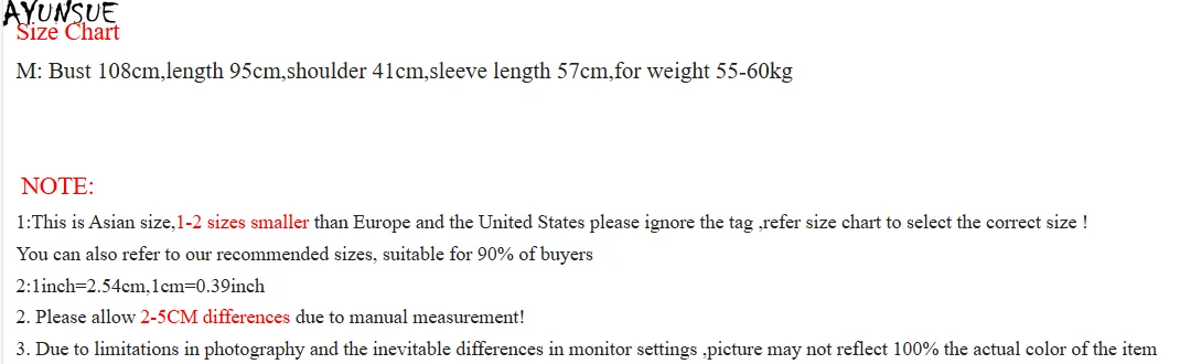 AYUNSUE جلد الغنم الطبيعي أسفل سترة النساء الملابس الشتوية الدافئة معطف فريد تعزيز عيوب صغيرة لا استرداد لا تبادل #6