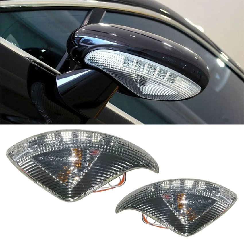 

For Bentley Continental Gt Flying Spur 2004-2011 Rearview Mirror Side Turn Signal Indicator Light Rearview Mirror Gound Lamp