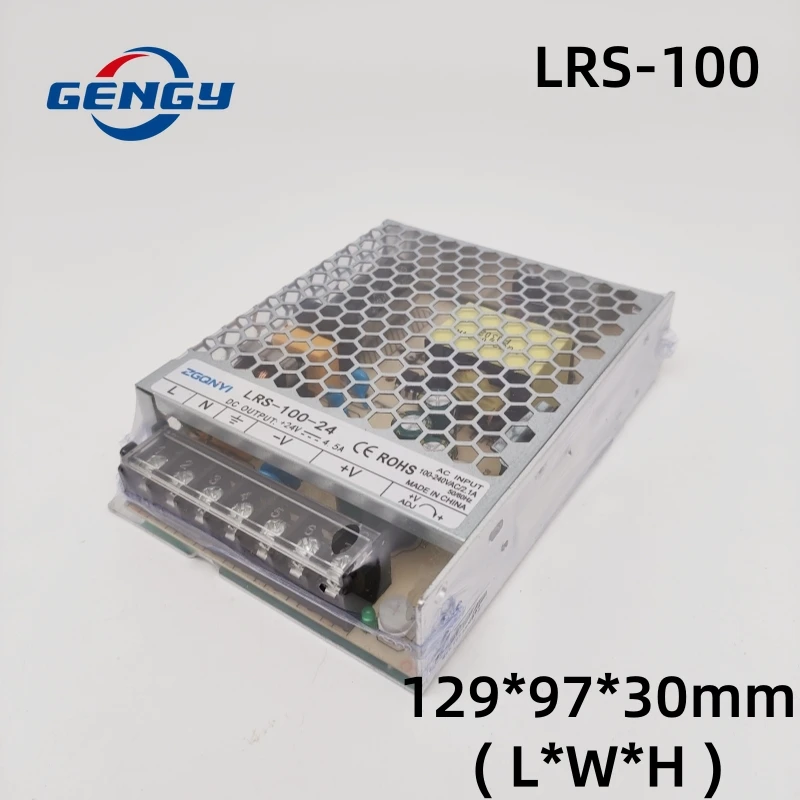 LRS Switch Power Supply AC 85V-264V to DC 5V 12V 24V 48V Lighting Transformer Power Supply Adapter LED Strip Switch Driver