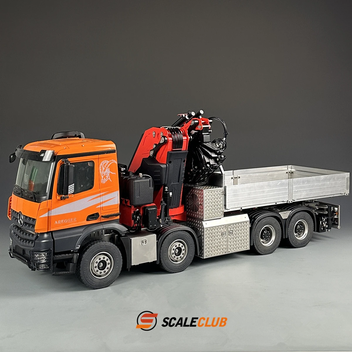 Scaleclub 1/14 F1650 truck-mounted crane head crane front heavy crane chassis 10*10