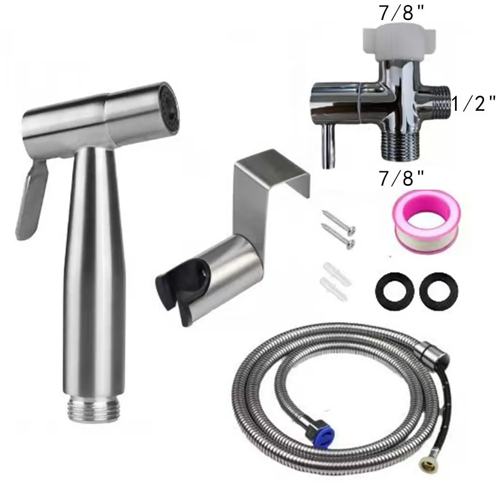 

Toilet Flusher Washing Machine Toilet Flush Gun Household Spray Gun Faucet Pressurized Nozzle High Pressure