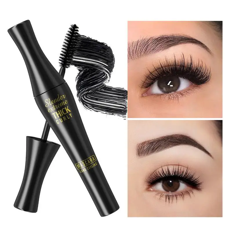 Lash Mascara Voluptueuze Volume Lengte Volle Wimpers Cosmetica Crown Wings Verlenging Mascara Waterproof Zweet-Proof Mascara