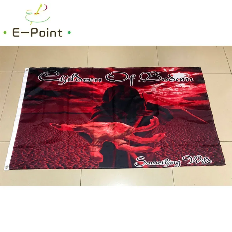 Finland Children Of Bodom Band Flag 2ft*3ft (60*90cm) 3ft*5ft (90*150cm) Size Christmas Decorations for Home Flag Banner Gifts