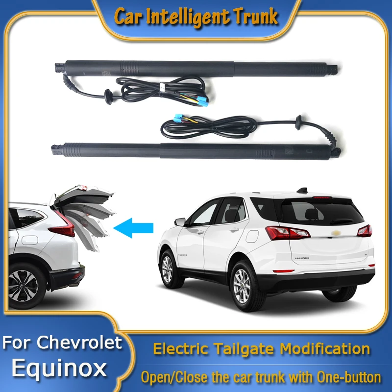 

For Chevrolet Equinox 2017~2023 Car Power Trunk Opening Electric Suction Tailgate Intelligent Tail Gate Lift Strut Modification