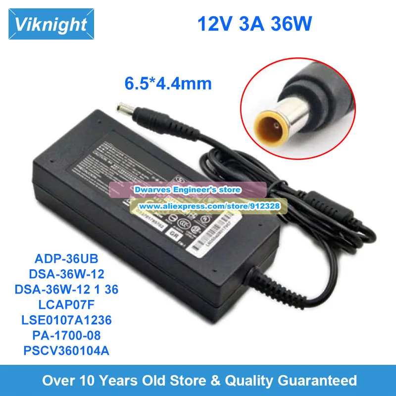 LCAP07F ADP-36UB 12V 3A PA-1700-08 Adaptador AC para monitor LED para LG FLATRON E2260 E2250V E1948SX E2260V-P W1943SE W1943SV 575LM